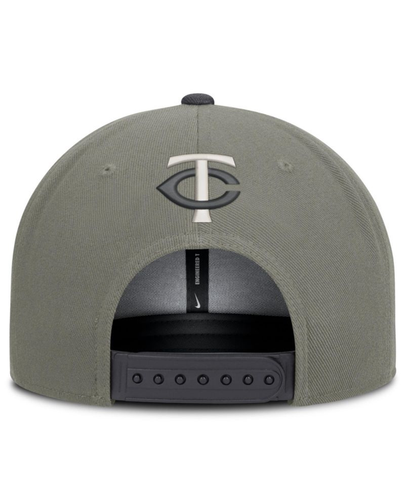 Men's Olive Minnesota Twins Pro Dri-FIT Snapback Hat