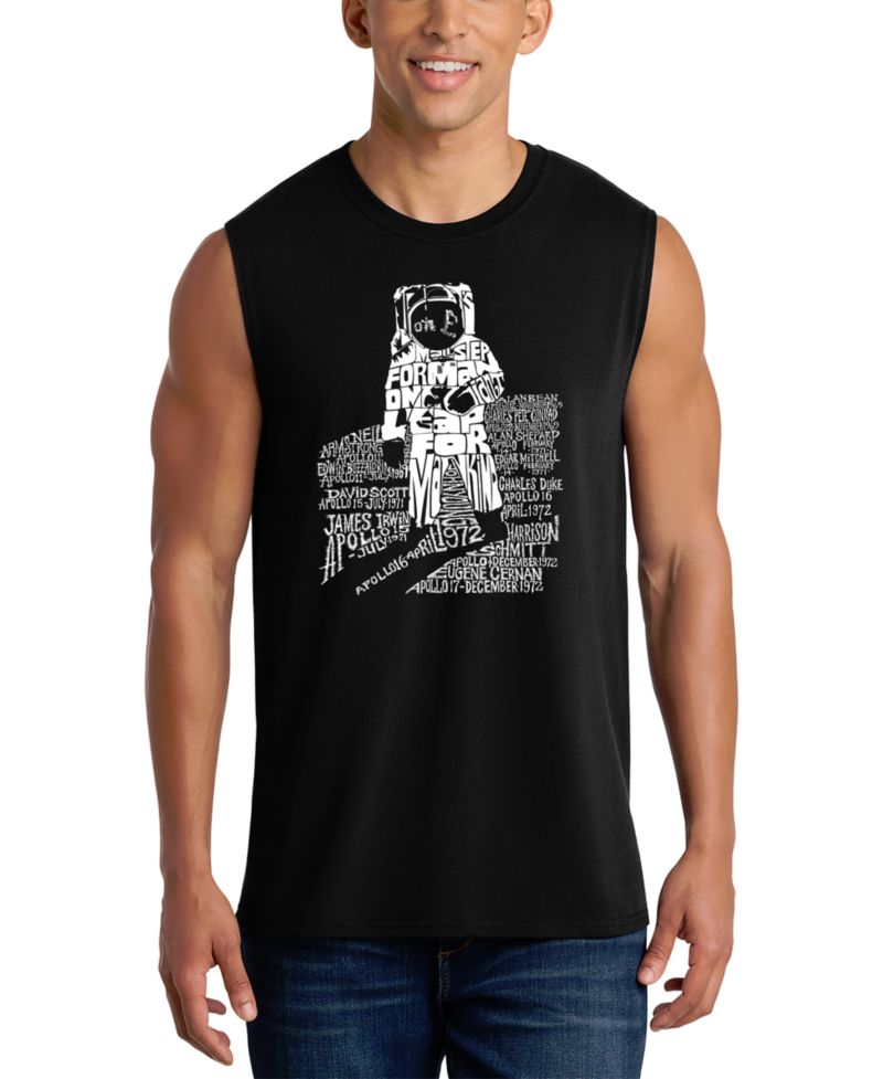 Men's Astronaut Graphic Tank Top