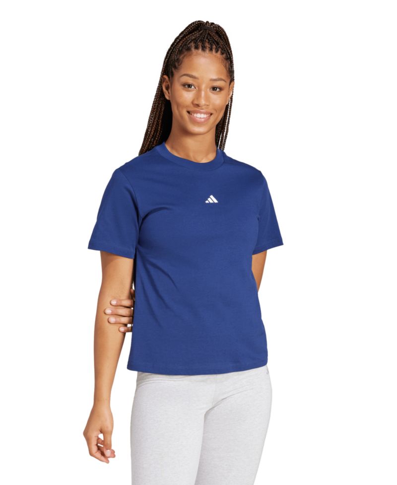Plus Size Short-Sleeve Cotton Crewneck Logo T-Shirt