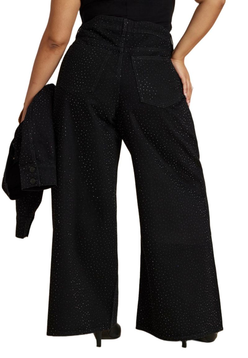 Women's Embellished Rhinestone Jeans