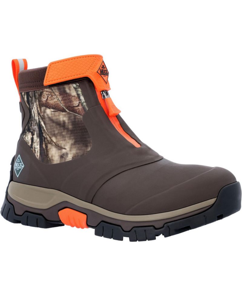 Men's Mossy Oak Breakup Country Apex Mid Zip Ankle Boot