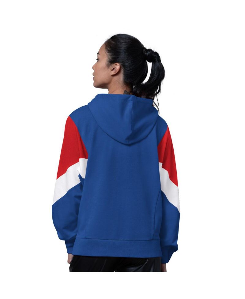 Women's Royal Chicago Cubs Scrimmage Pullover Hoodie