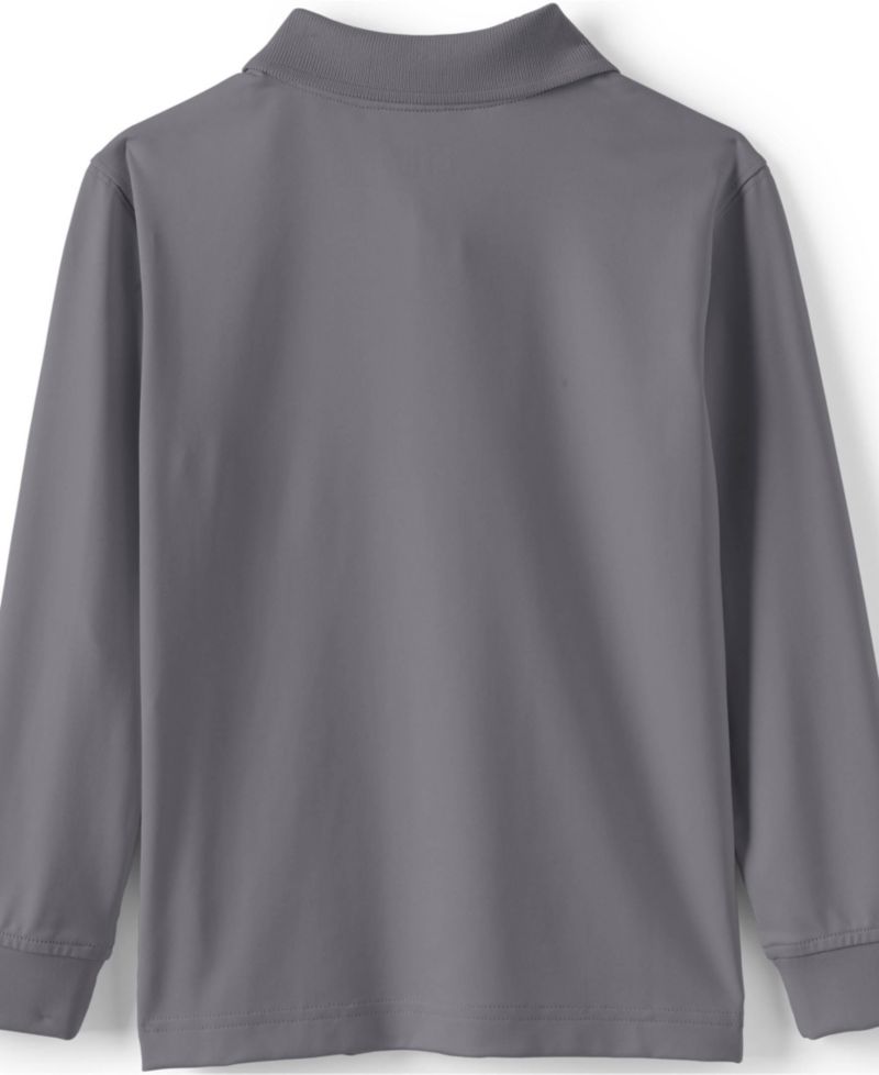 Men's Long Sleeve Rapid Dry Polo Shirt