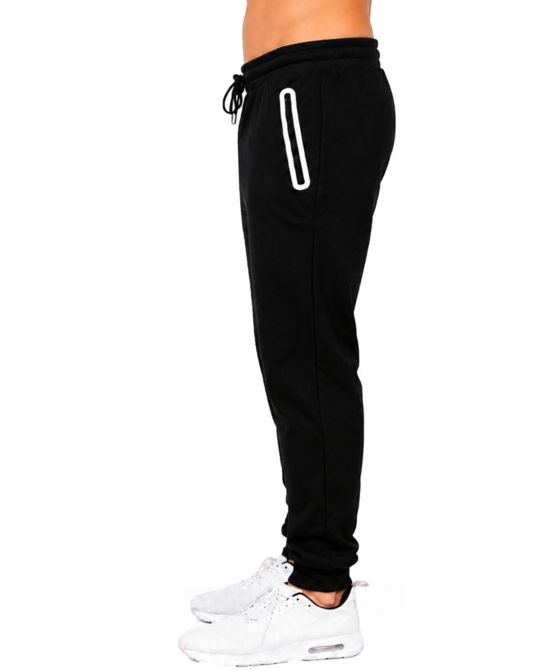 Men's Fleece-Lined Slim-Fit Jogger Sweatpants