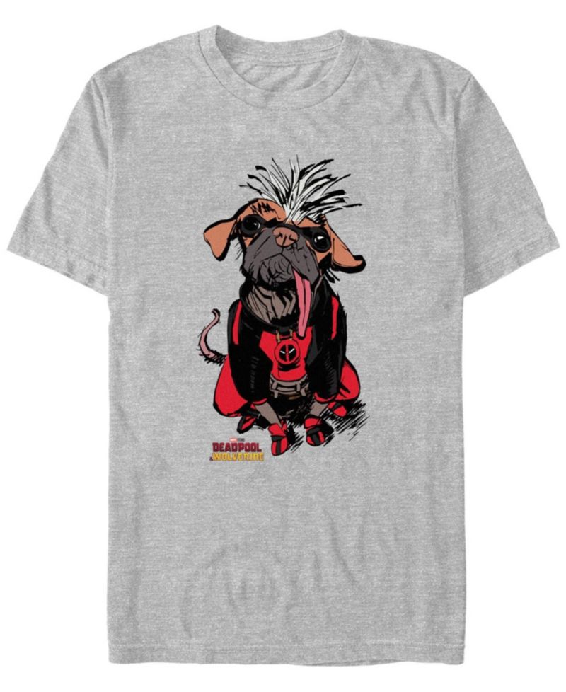 Men's Cute Dogpool Short Sleeve T-Shirt