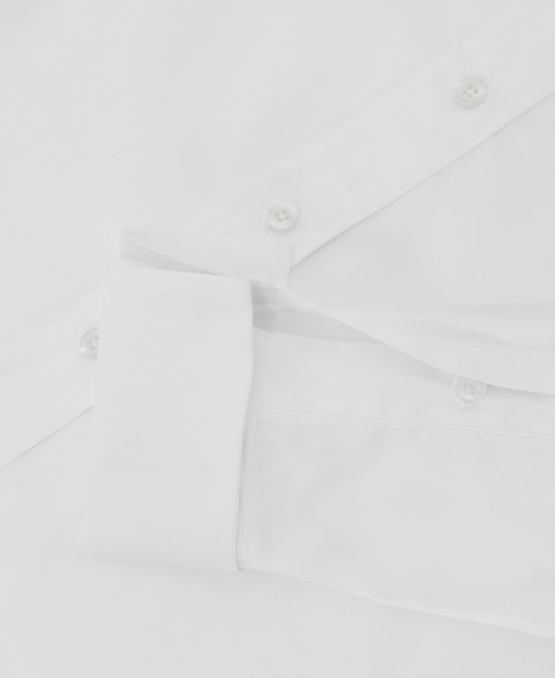 Women's Lottie Cotton-Sateen Folded-Cuff Shirt