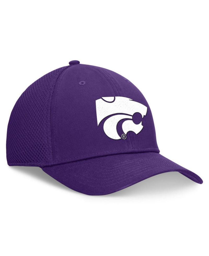 Men's Purple Kansas State Wildcats Spacer Flex Hat