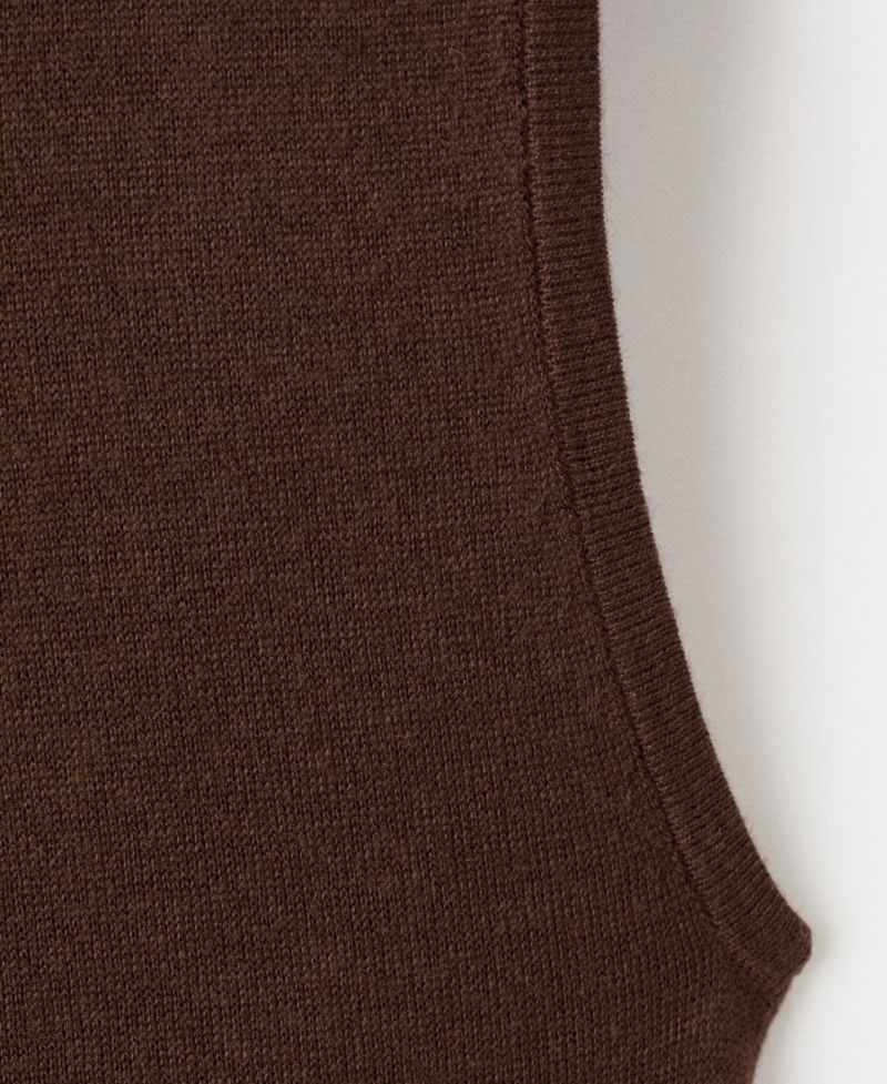 Women's Perkins-Neck Knitted Dress
