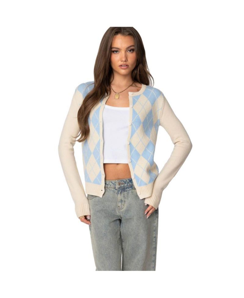 Women's Maybelle Argyle Cardigan