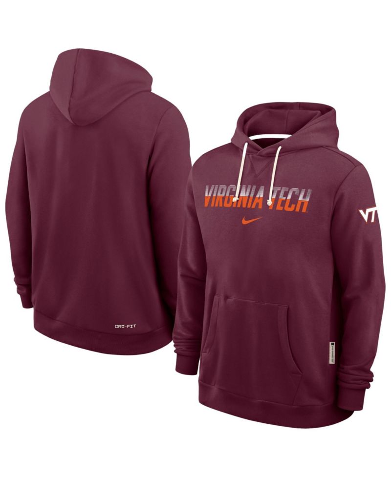 Men's Virginia Tech Hokies Sideline Standard Issue Heavyweight French-Terry Hoodie
