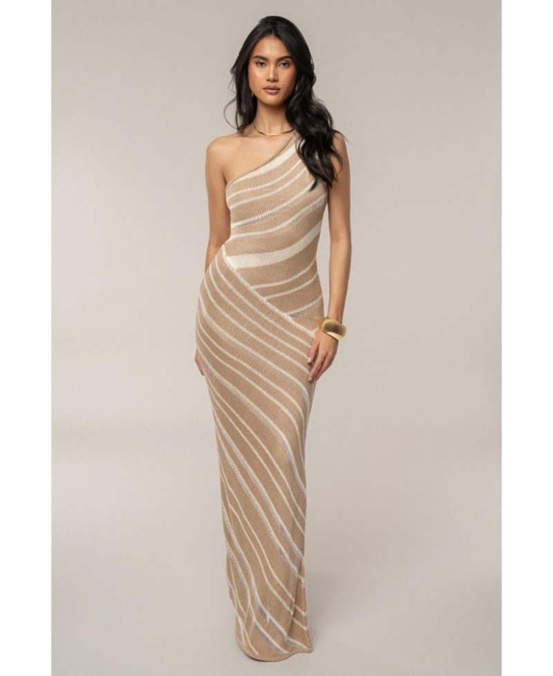 Women's Sanibel Ruched Maxi Knit Dress