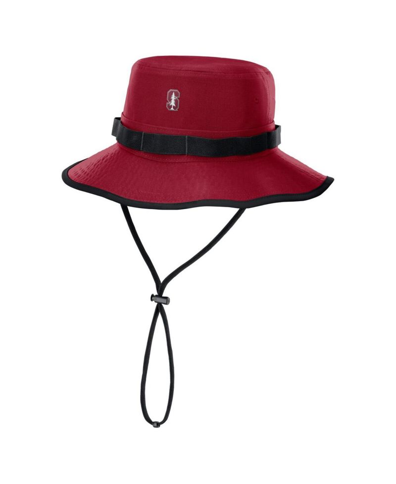Men's Cardinal Stanford Cardinal 2025 Sideline Apex Boonie Performance Bucket Hat