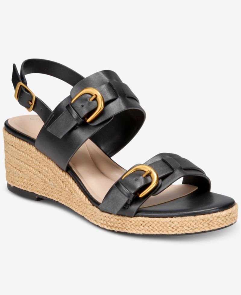 Women's Talleyy Buckle Espadrille Wedge Sandals