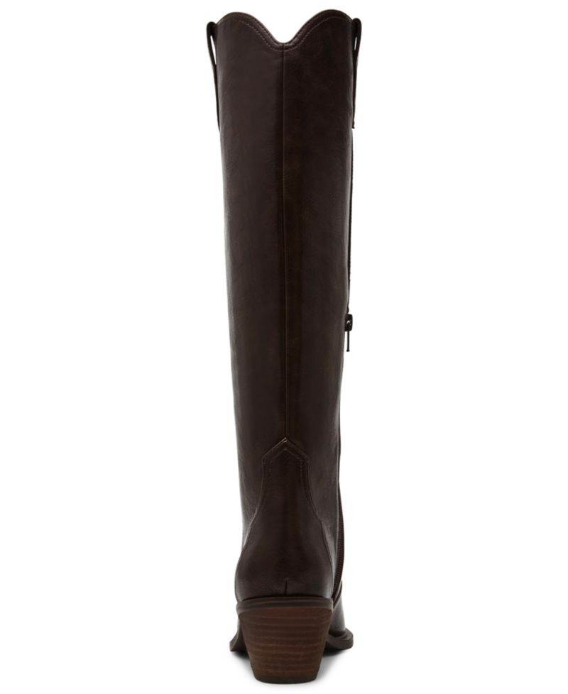Women's Greva Tall Pull-On Cowboy Western Boots, Regular & Wide Calf