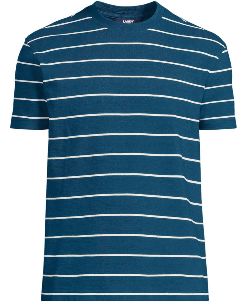 Men's Short Sleeve Knit Terry Tee