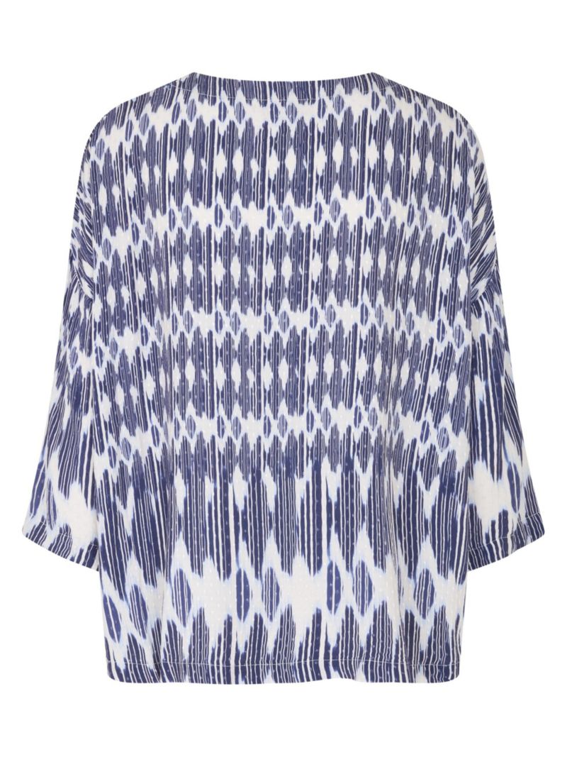 Women's Mabecca Printed 3/4-Sleeve Blouse