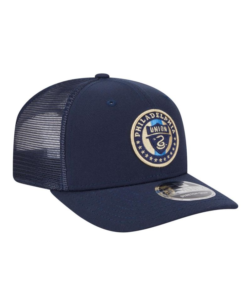 Men's Navy Philadelphia Union Jersey Hook 9SEVENTY Adjustable Hat