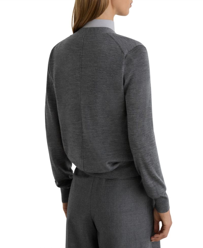 Women's Simi Merino Wool V-Neck Long-Sleeve Cardigan