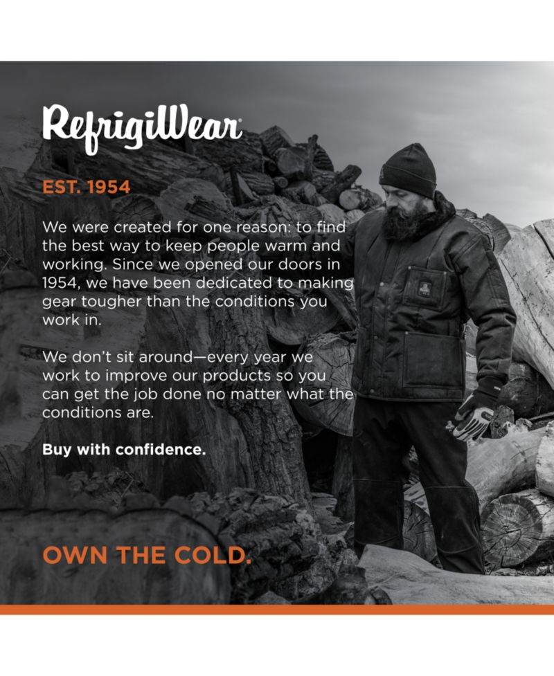 Men's Iron-Tuff Siberian Jacket - Extreme Cold Weather Workwear, -50degree(s)F Protection, Durable and Water-Resistant