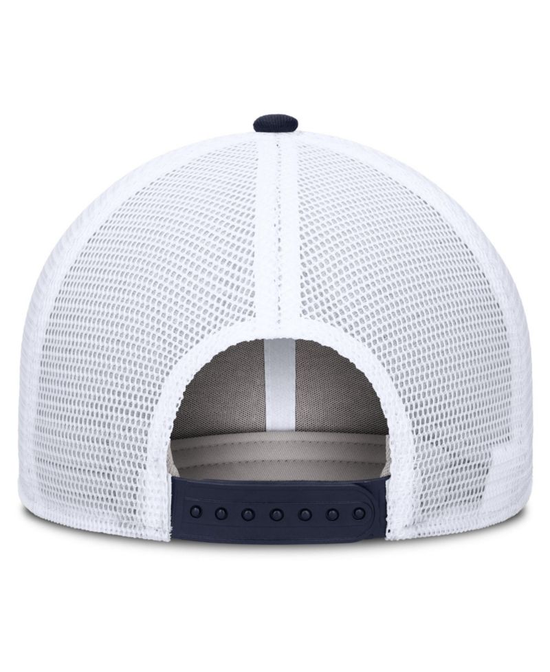 Men's Navy/White Toronto Blue Jays Tonal Rise Trucker Dri-FIT Adjustable Hat