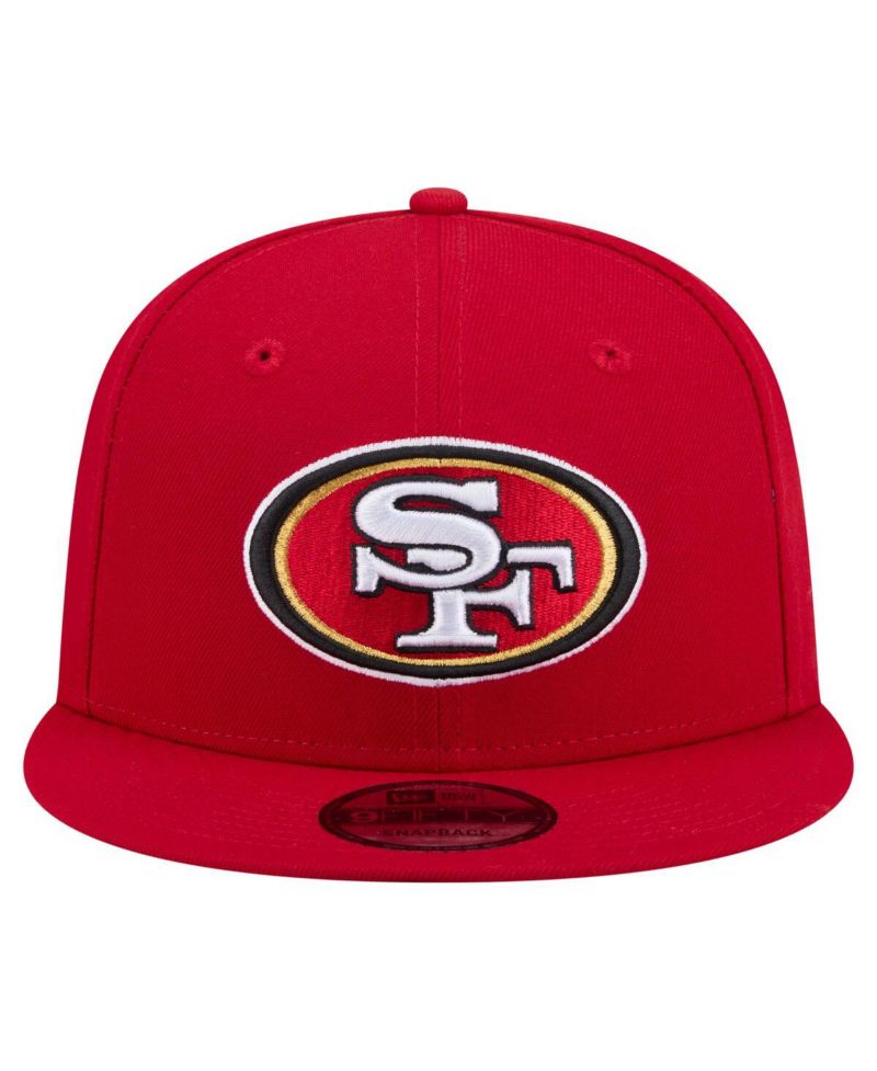 Men's Red San Francisco 49ers 9FIFTY Snapback Hat