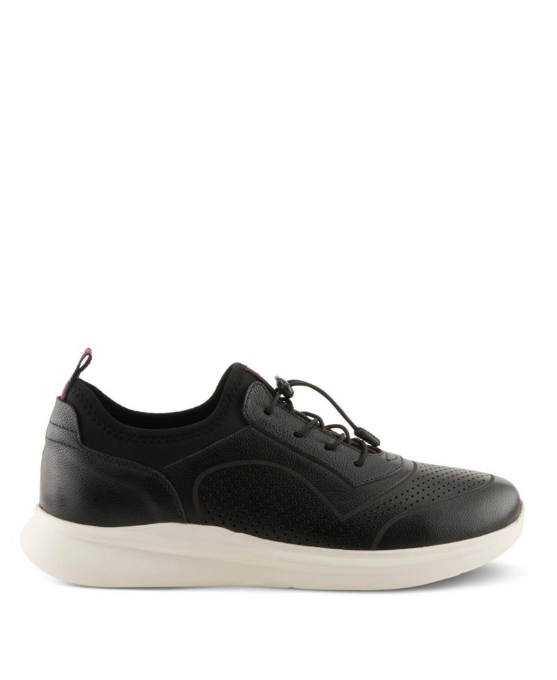 Kriss Men's Fashion Sneaker with Leather Upper