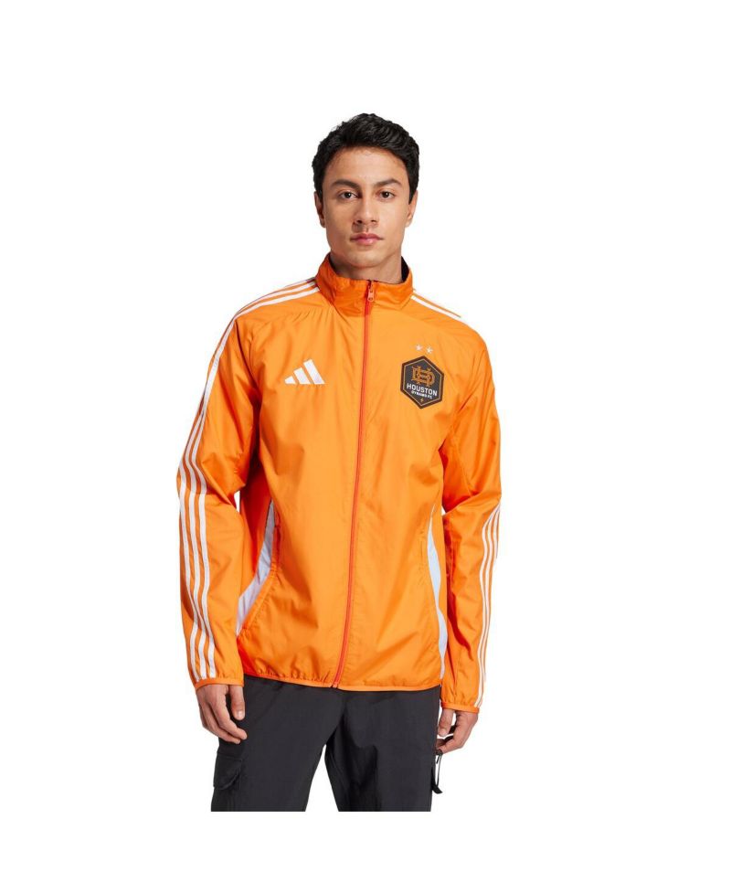 Men's Orange/Purple Houston Dynamo FC 2025 Anthem Reversible Full-Zip Jacket