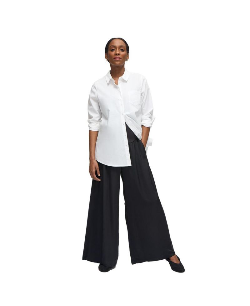 Women's Flowy Wide Leg Woven Pant
