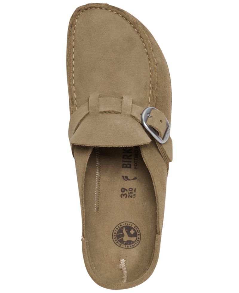 Women's Buckley Suede Leather Clogs from Finish Line