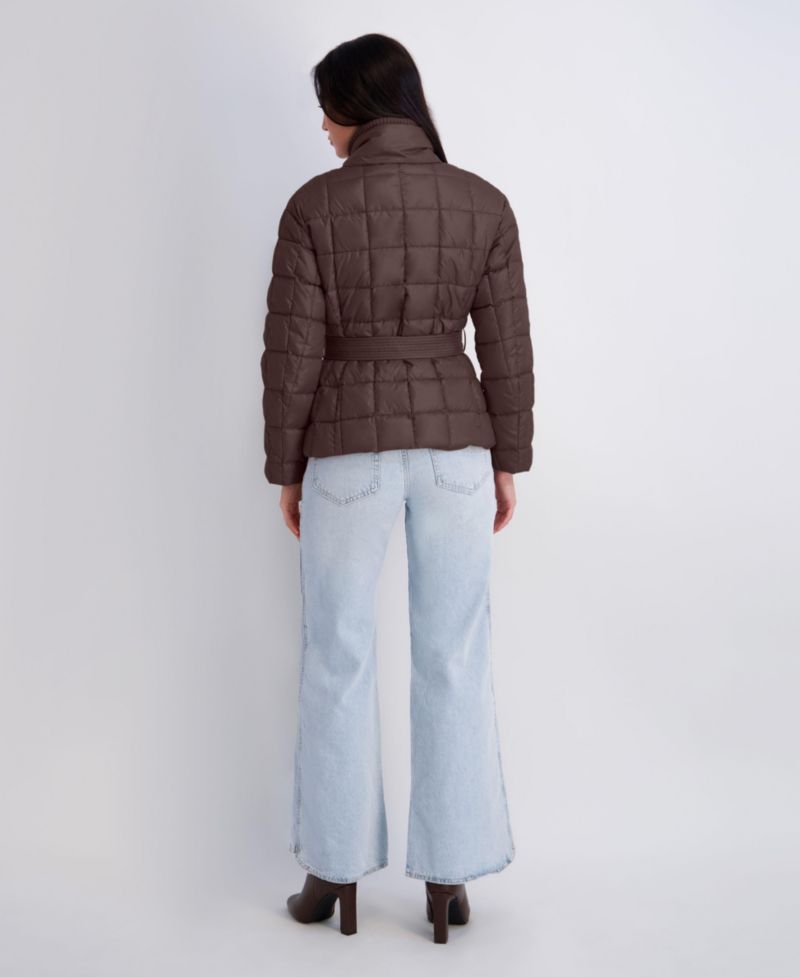 Women's Quilted Puffer Funnel Neck Jacket