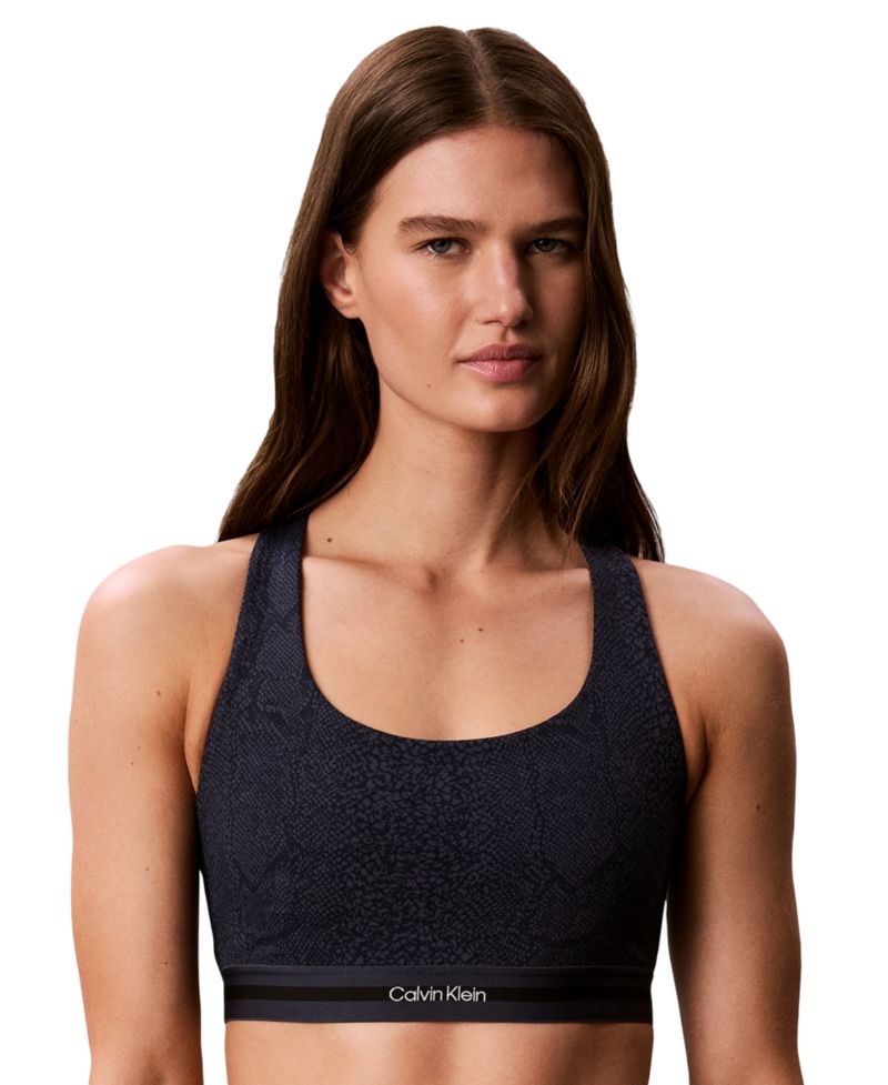 Women's Medium Support Wireless Racer-Back Icon Sport Sports Bra, GWF6K347