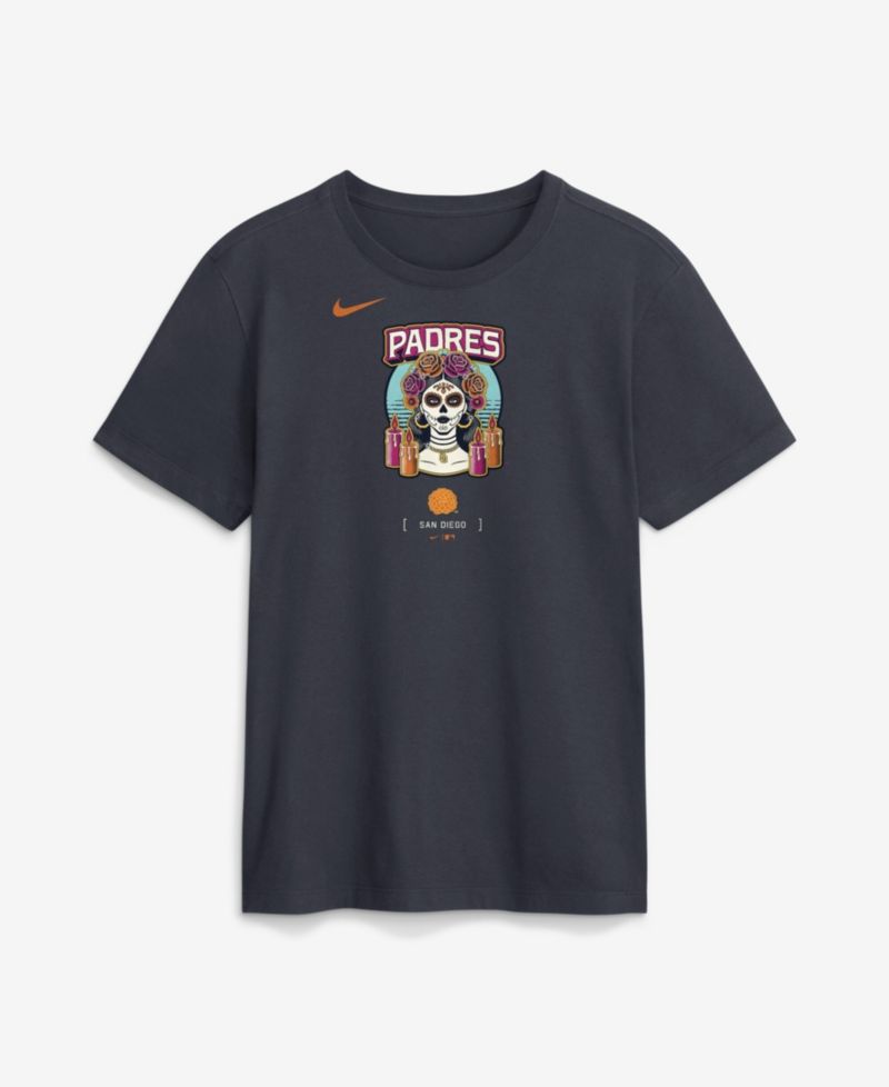 Men's Obsidian San Diego Padres 2026 City Connect Large Logo T-Shirt