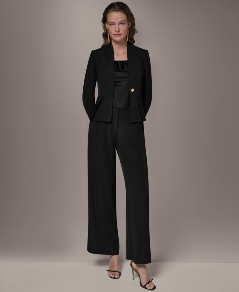 Women's One Button Blazer Blazer