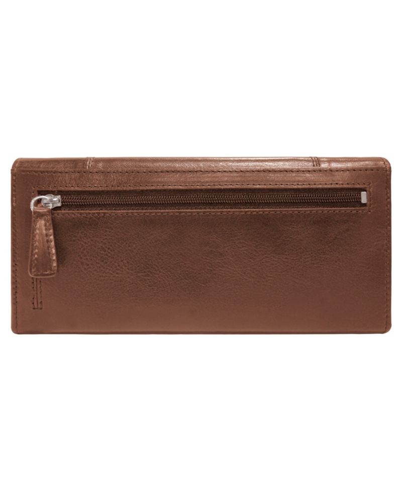 Casablanca Collection RFID Secure Ladies Trifold Wallet