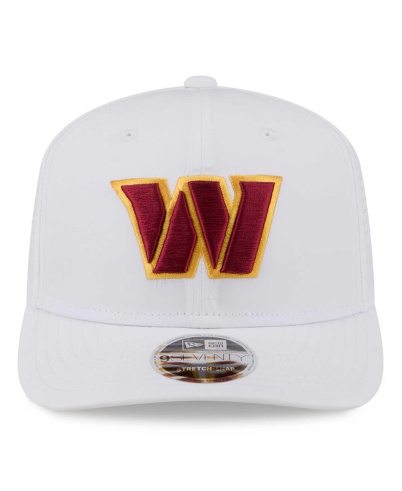 Men's White Washington Commanders Name Plate 9SEVENTY Adjustable Hat