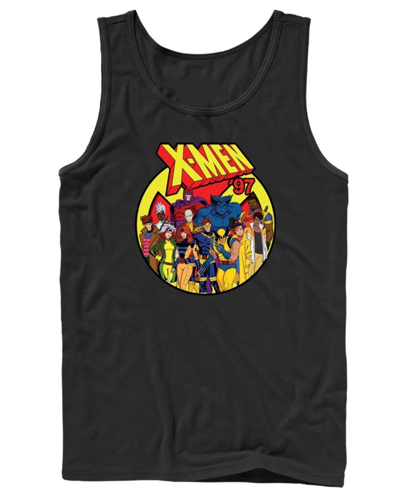 Men's Marvel X-Men 97 Superhero Team Graphic Tank Top