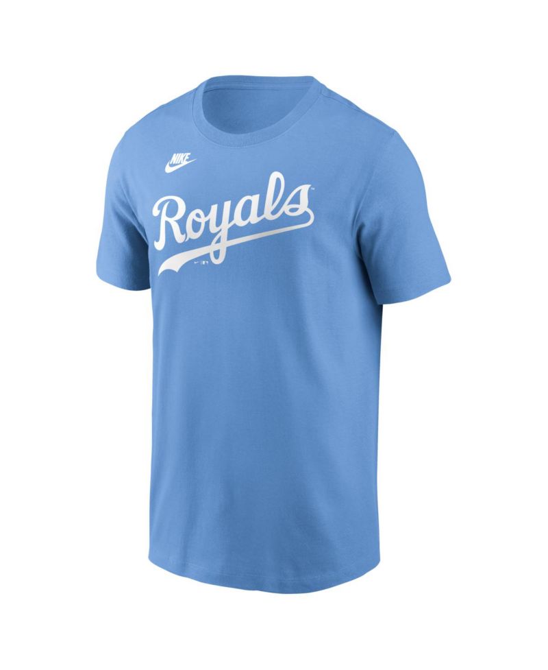 Men's Bo Jackson Light Blue Kansas City Royals Cooperstown Collection Name & Number T-Shirt