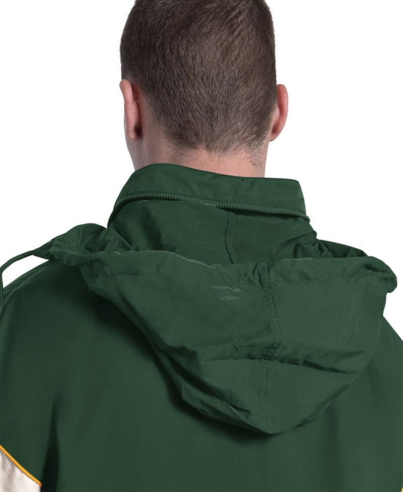 Men's Green Bay Packers The Gust Water-Resistant Full-Zip Hooded Jacket