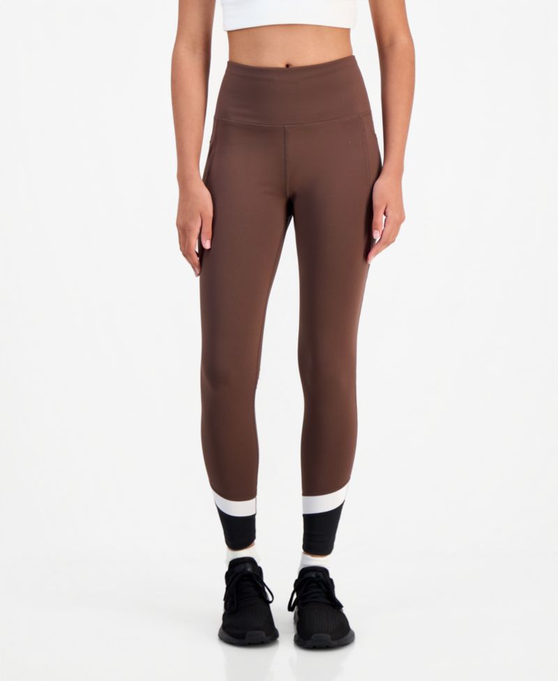 Women's Compression High-Waist Colorblock Leggings, 25" Inseam