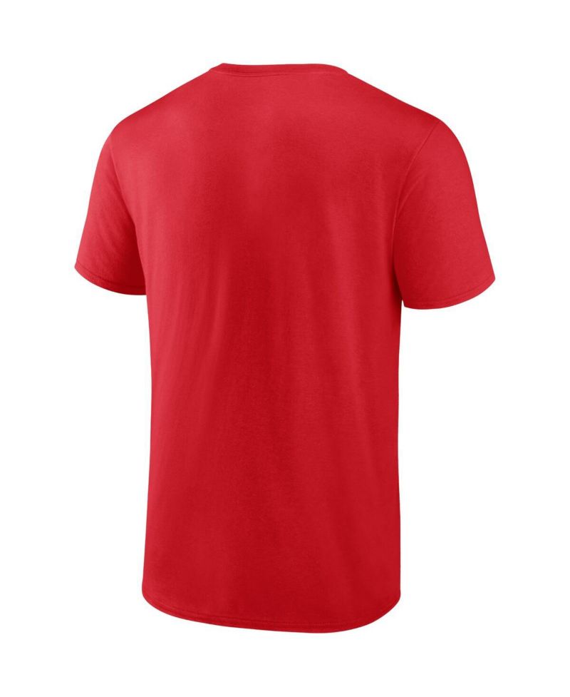 Men's Bryce Harper Red Philadelphia Phillies Hometown Caricature T-Shirt