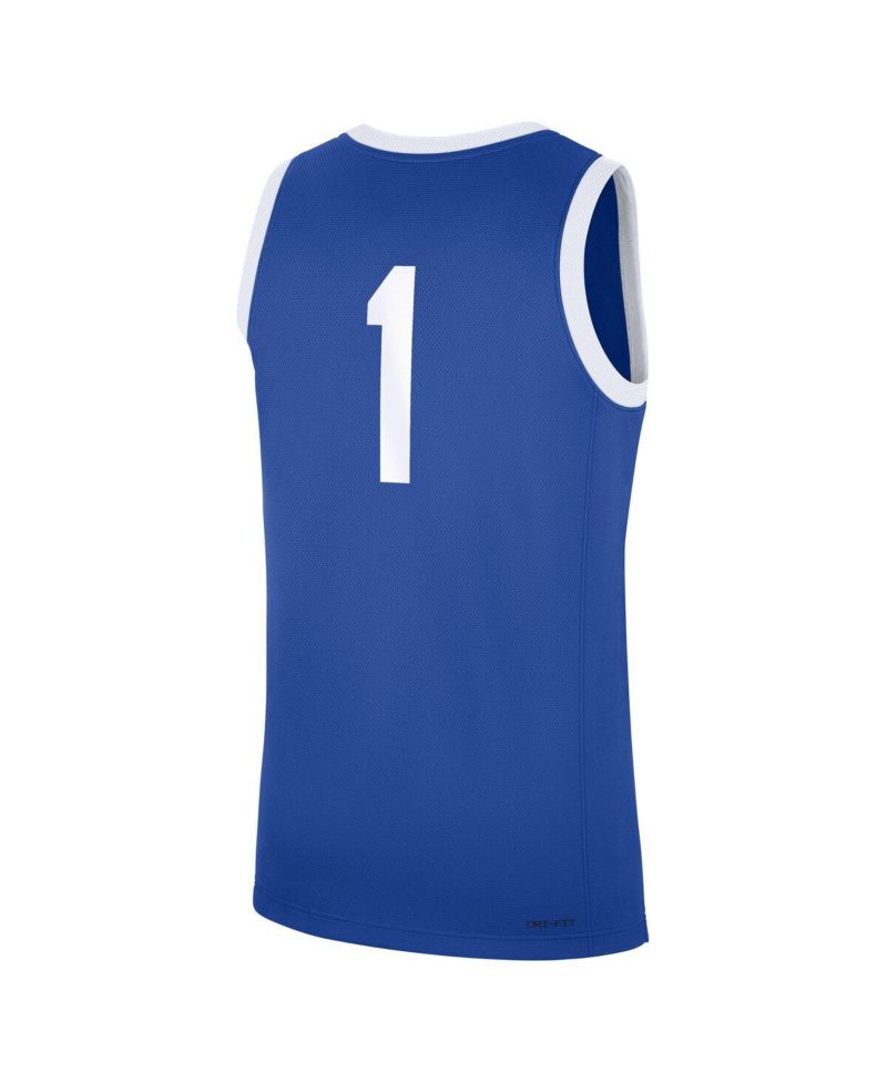 Men's 1 Royal Kentucky Wildcats Road Replica Jersey