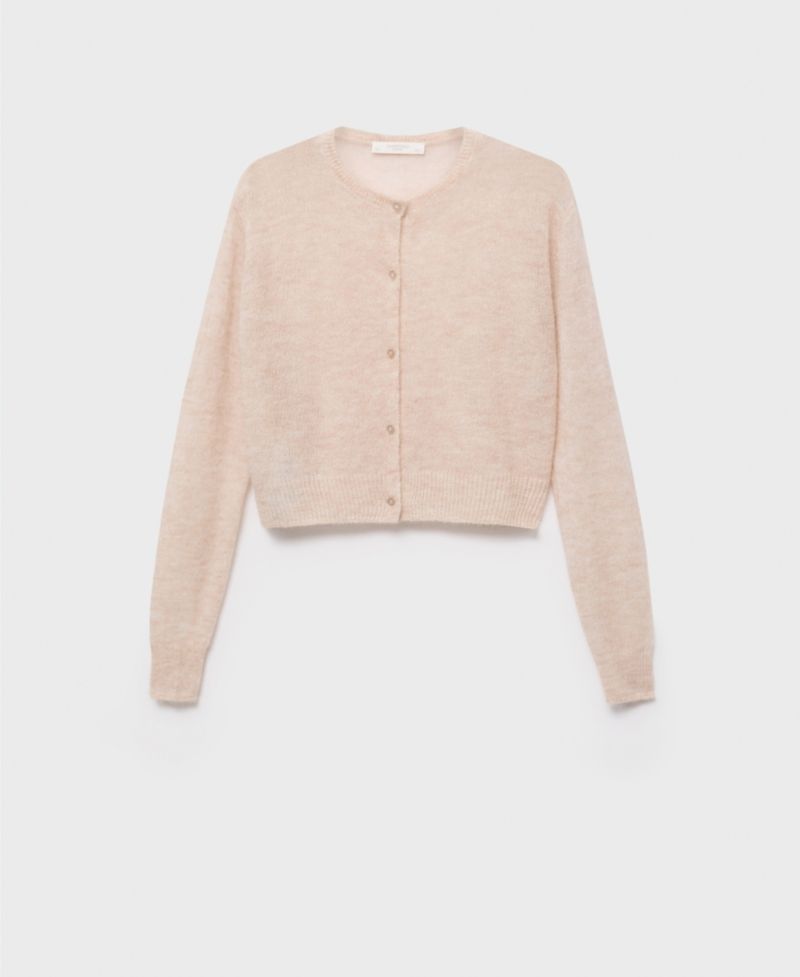 Women's Short Wool Cardigan
