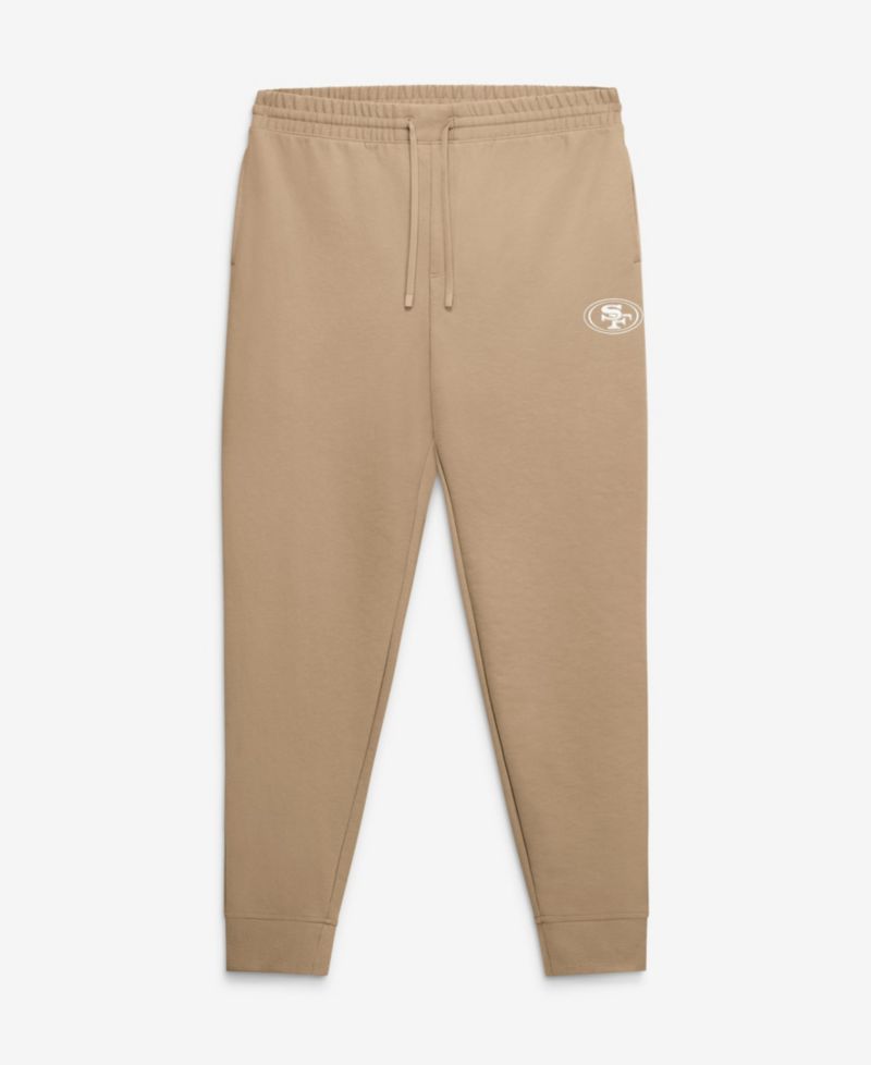 Men's Tan San Francisco 49ers Clutch Fleece Tri-Blend Joggers