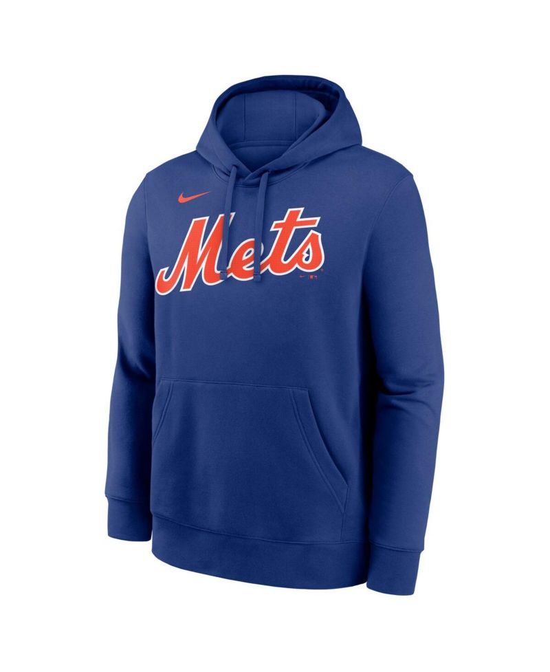 Men's Mike Piazza Royal New York Mets Retired Player Name & Number Club Pullover Hoodie