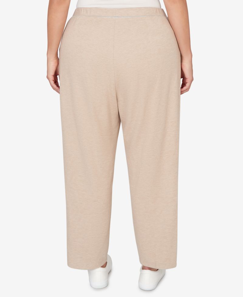 Plus Size Comfort & Joy Comfort Everyday Slant Pocket Short Length Pants