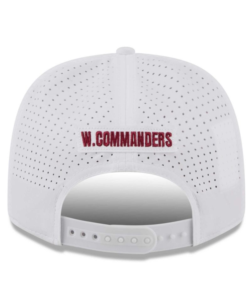 Men's White Washington Commanders Name Plate 9SEVENTY Adjustable Hat