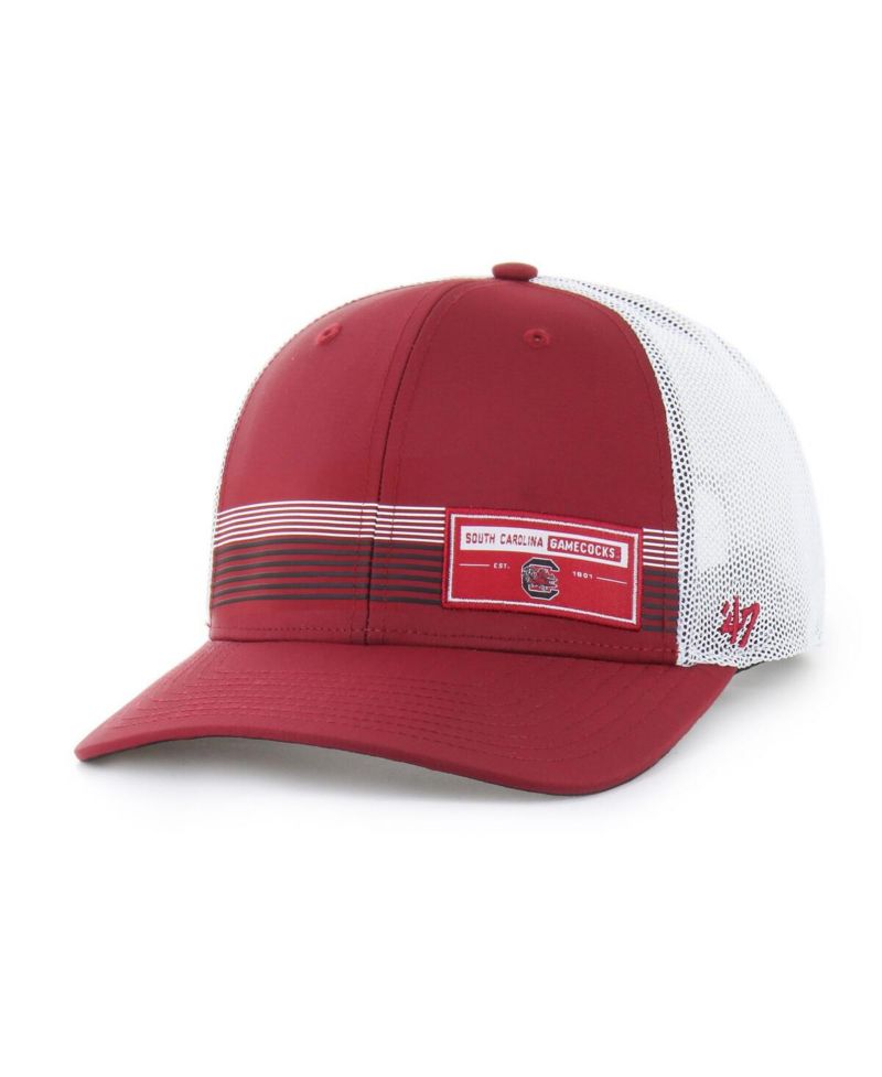 Men's Garnet South Carolina Gamecocks Rangefinder Brrr Trucker Adjustable Hat
