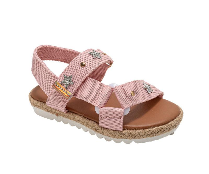 Little Girls Sport Fashion Sandals Comfortable Shoes with Playful Charms