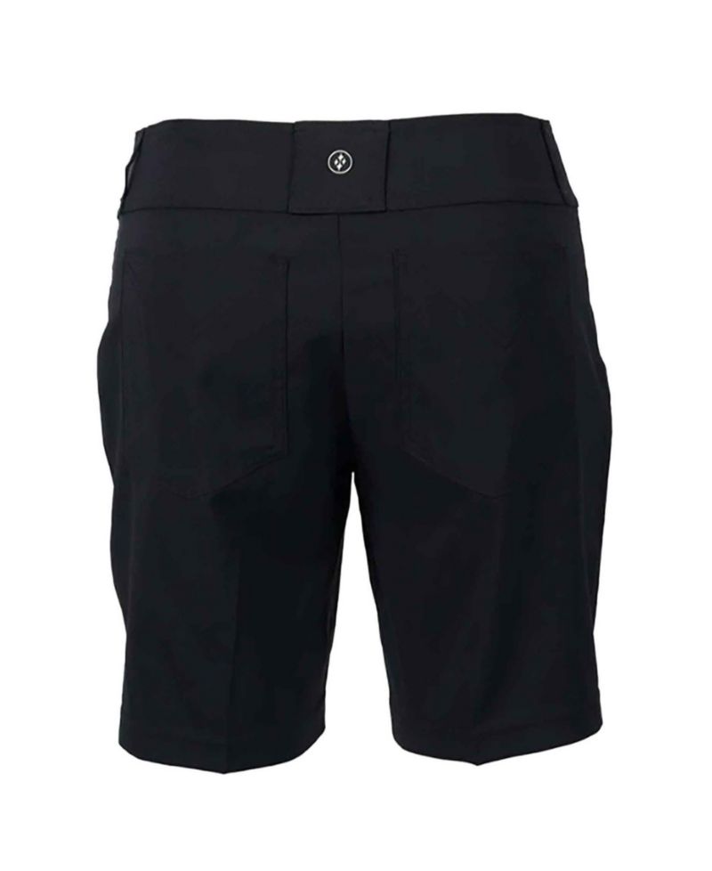 Women's Everyday Golf Deep Front Pockets Mid-Rise Shorts, 7.5" Inseam