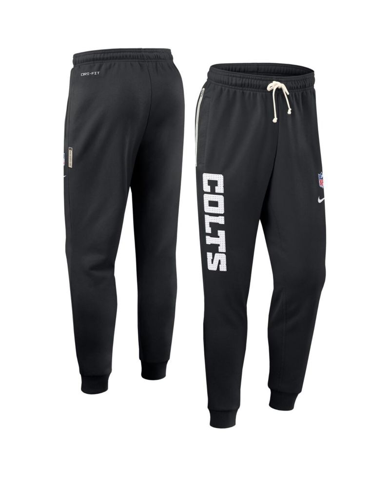 Men's Black Indianapolis Colts Sideline Standard Issue Ground Game Dri-FIT Taper Pants